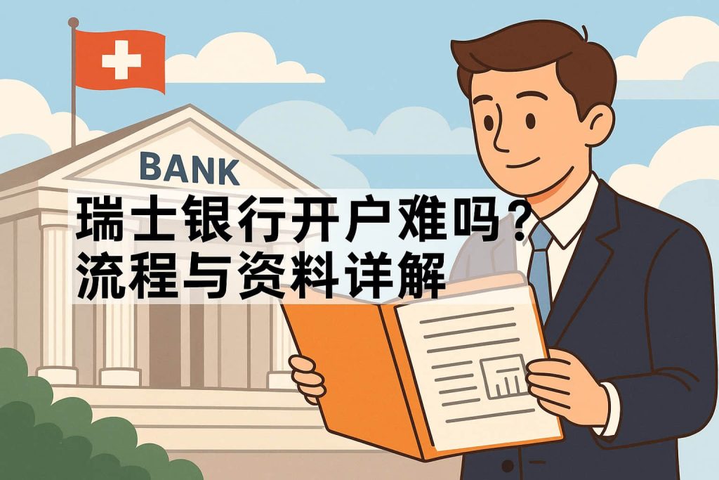 瑞士银行开户难吗?流程与资料详解