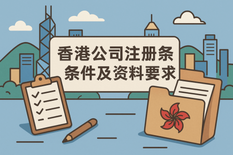 2025 香港公司注册条件与资料清单全汇总：一次看懂股东董事、资本门槛与文件准备